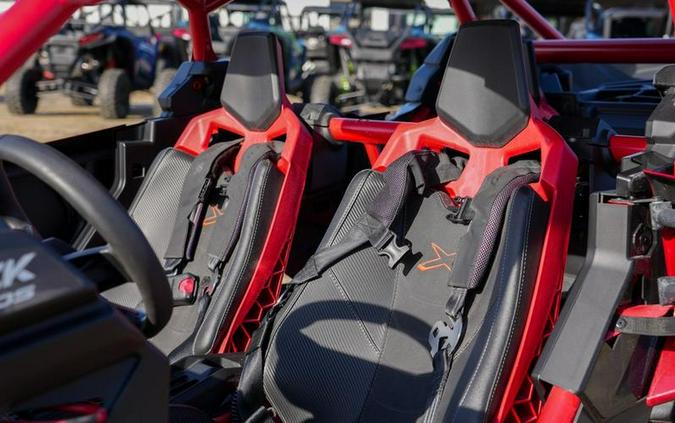 2025 Can-Am® Maverick X3 Max X DS Turbo RR With Smart-Shox Fiery Red & Hyper Silver