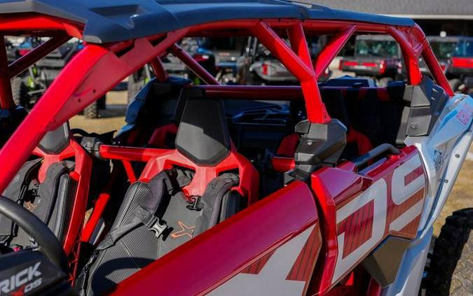 2025 Can-Am® Maverick X3 Max X DS Turbo RR With Smart-Shox Fiery Red & Hyper Silver