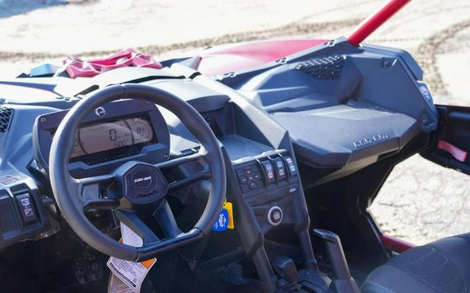 2025 Can-Am® Maverick X3 Max X DS Turbo RR With Smart-Shox Fiery Red & Hyper Silver