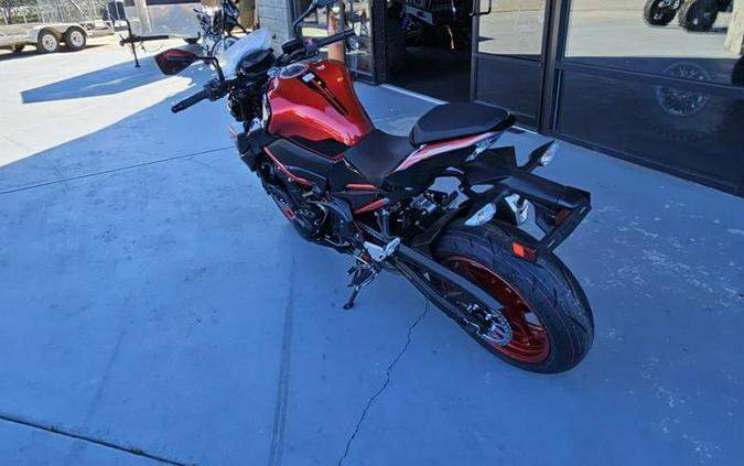 2024 Kawasaki Z900 ABS Candy Persimmon Red/Ebony