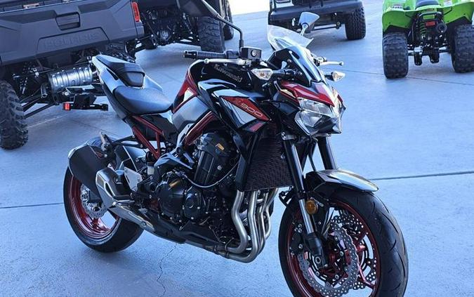 2024 Kawasaki Z900 ABS Candy Persimmon Red/Ebony