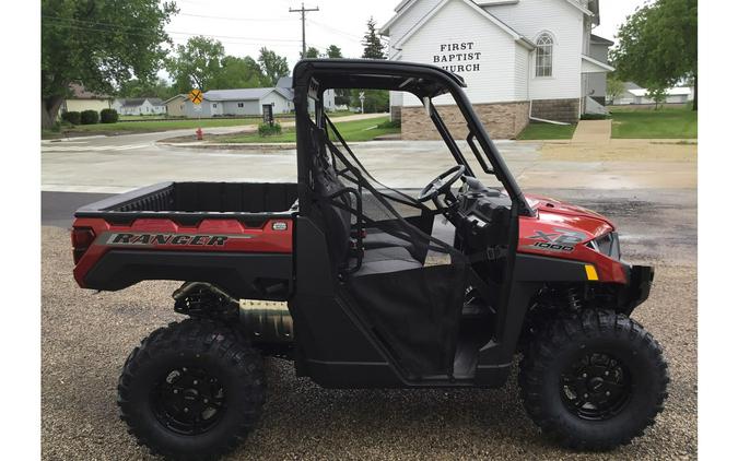 2025 Polaris Industries Ranger XP® 1000 Premium- SUNSET RED