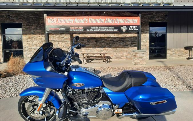 2026 Harley-Davidson® Road Glide® Aurora Blue Denim Chrome Trim