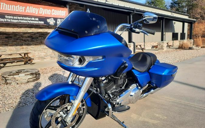 2026 Harley-Davidson® Road Glide® Aurora Blue Denim Chrome Trim