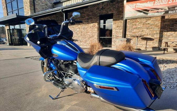 2026 Harley-Davidson® Road Glide® Aurora Blue Denim Chrome Trim