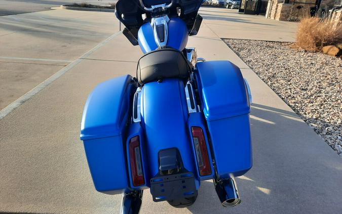 2026 Harley-Davidson® Road Glide® Aurora Blue Denim Chrome Trim