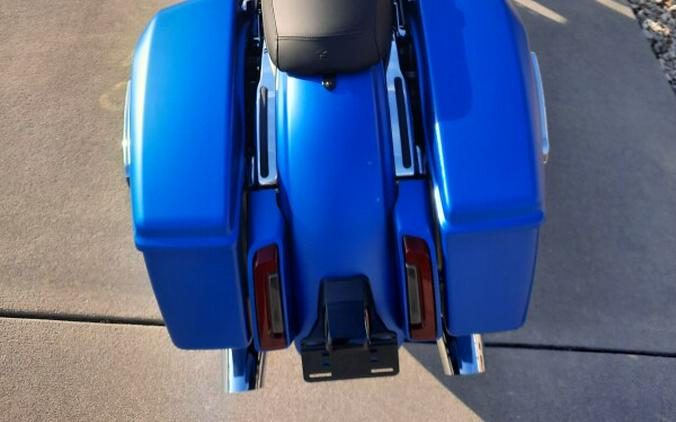 2026 Harley-Davidson® Road Glide® Aurora Blue Denim Chrome Trim