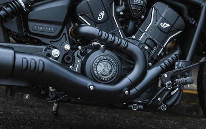 2025 Indian Sport Scout Limited Storm Blue