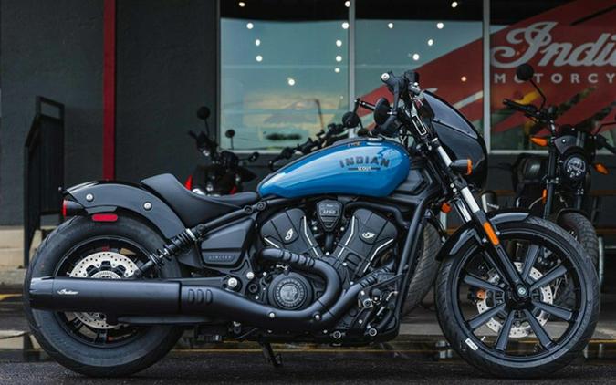 2025 Indian Sport Scout Limited Storm Blue