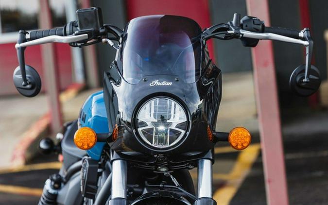 2025 Indian Sport Scout Limited Storm Blue