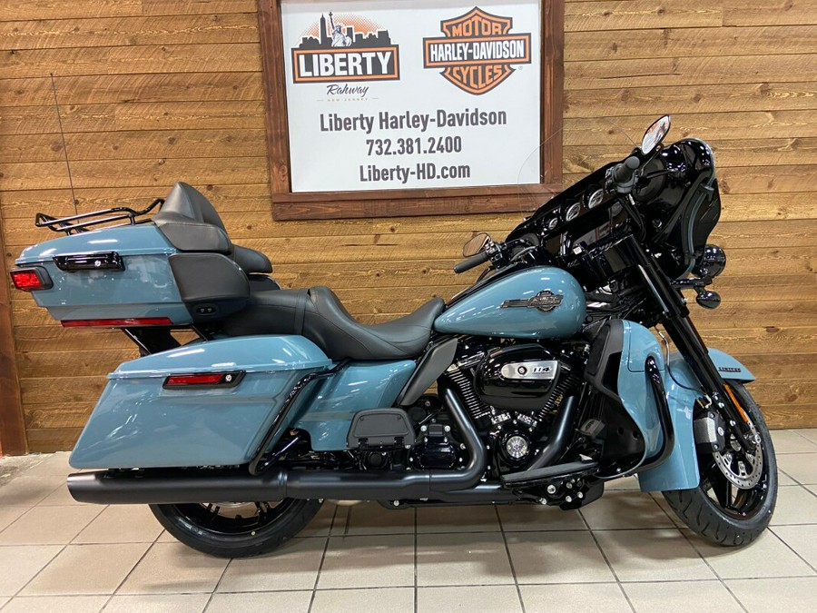 2024 Harley-Davidson Ultra Limited Sharkskin Blue - Black Finish FLHTK