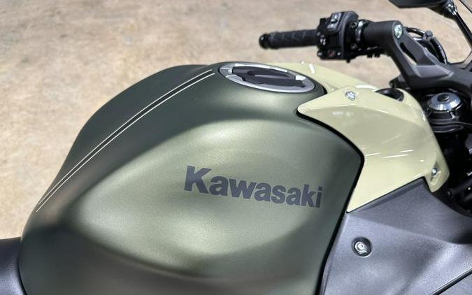 2024 Kawasaki Ninja® 650 Metallic Covert Green/Metallic Spark Black