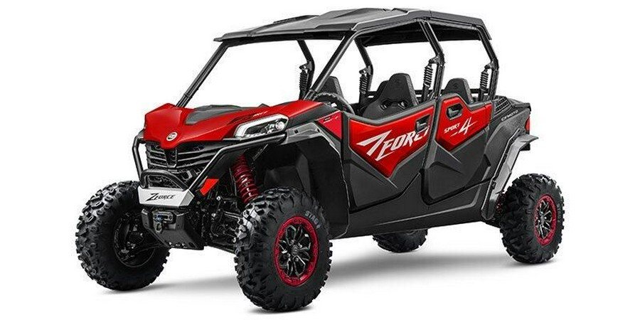 New 2025 CFMOTO ZFORCE 950 SPORT4 MAGMA RED