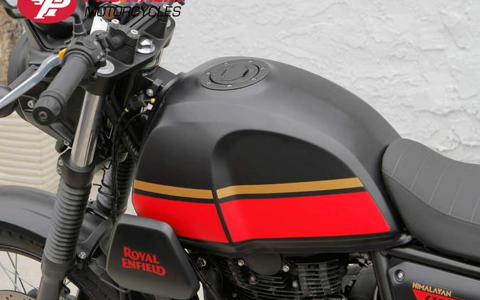 2023 Royal Enfield Scram 411 Blazing Black