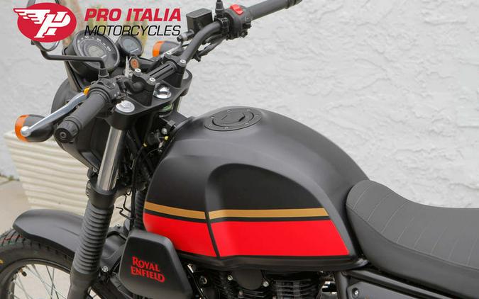 2023 Royal Enfield Scram 411 Blazing Black