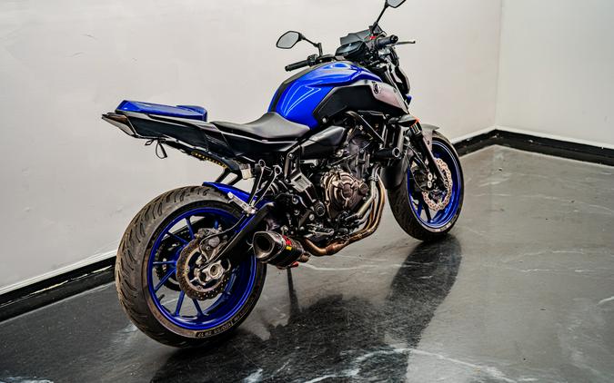 2018 Yamaha Motor Corp., USA MT-07