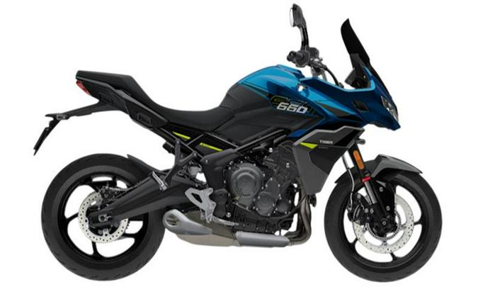 2026 Triumph Tiger Sport 660 Interstellar blue / Mineral grey