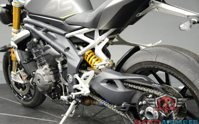 2022 Triumph Speed Triple 1200 RS Matte Silver Ice