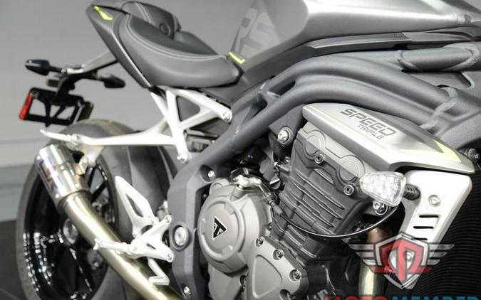 2022 Triumph Speed Triple 1200 RS Matte Silver Ice