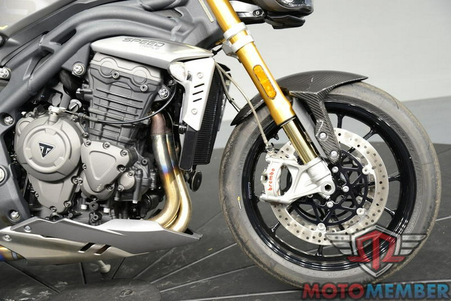 2022 Triumph Speed Triple 1200 RS Matte Silver Ice