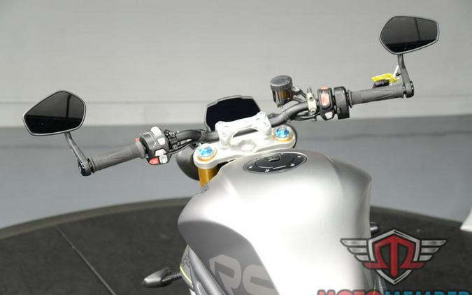 2022 Triumph Speed Triple 1200 RS Matte Silver Ice