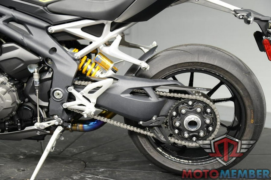2022 Triumph Speed Triple 1200 RS Matte Silver Ice