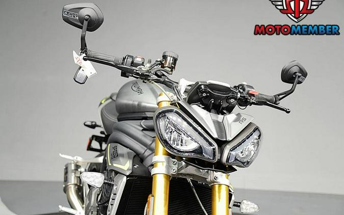2022 Triumph Speed Triple 1200 RS Matte Silver Ice