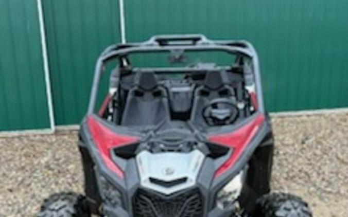2025 Can-Am® Maverick X3 DS Turbo RR Fiery Red & Hyper Silver