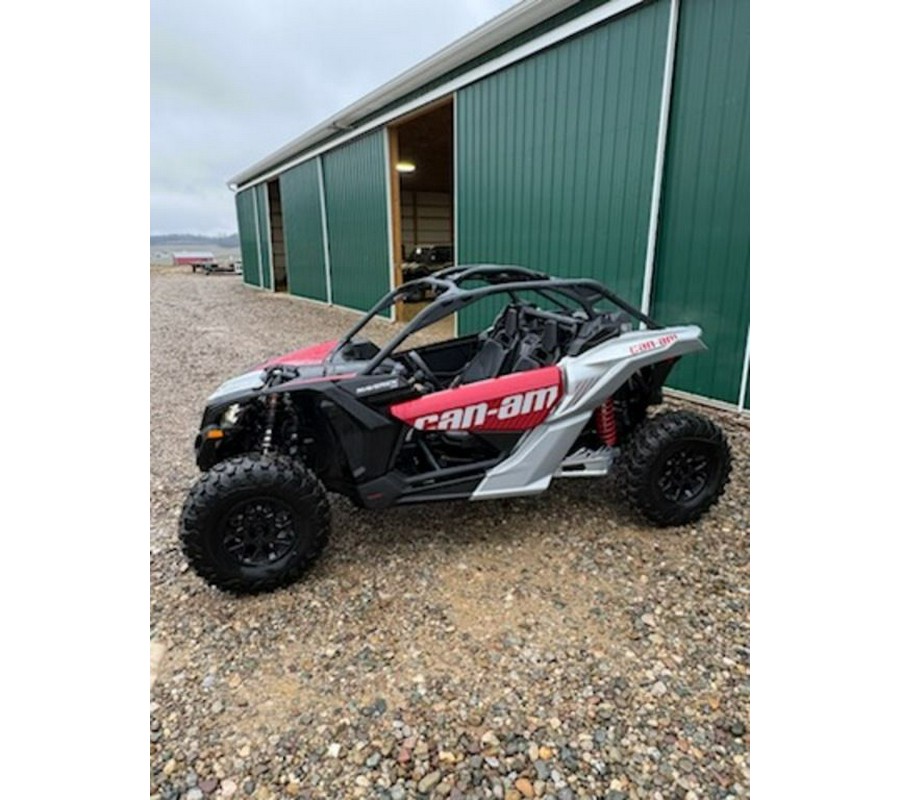 2025 Can-Am® Maverick X3 DS Turbo RR Fiery Red & Hyper Silver