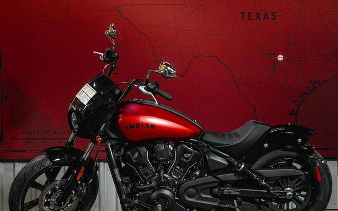 2025 Indian Sport Scout Sixty Limited Sunset Red Smoke