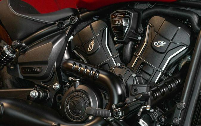 2025 Indian Sport Scout Sixty Limited Sunset Red Smoke