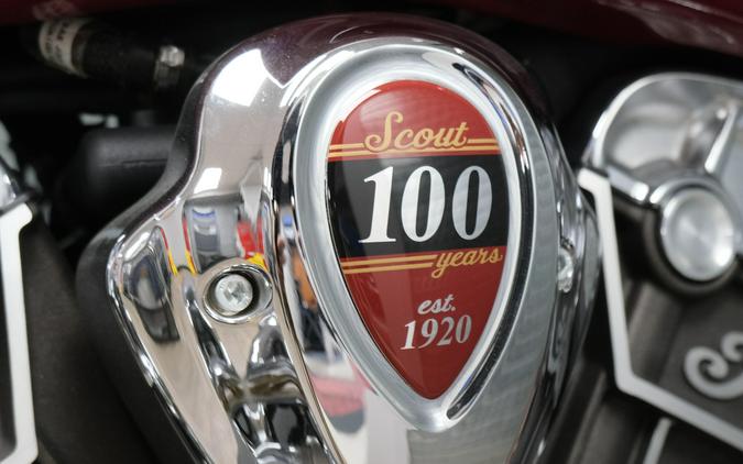 2020 INDIAN MOTORCYCLE SCOUT 100TH ANNIVERSARY