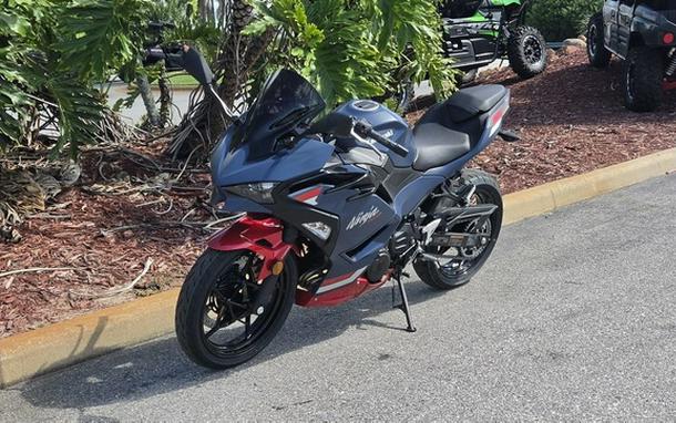 2026 Kawasaki Ninja 500 ABS Metallic Matte Twilight Blue