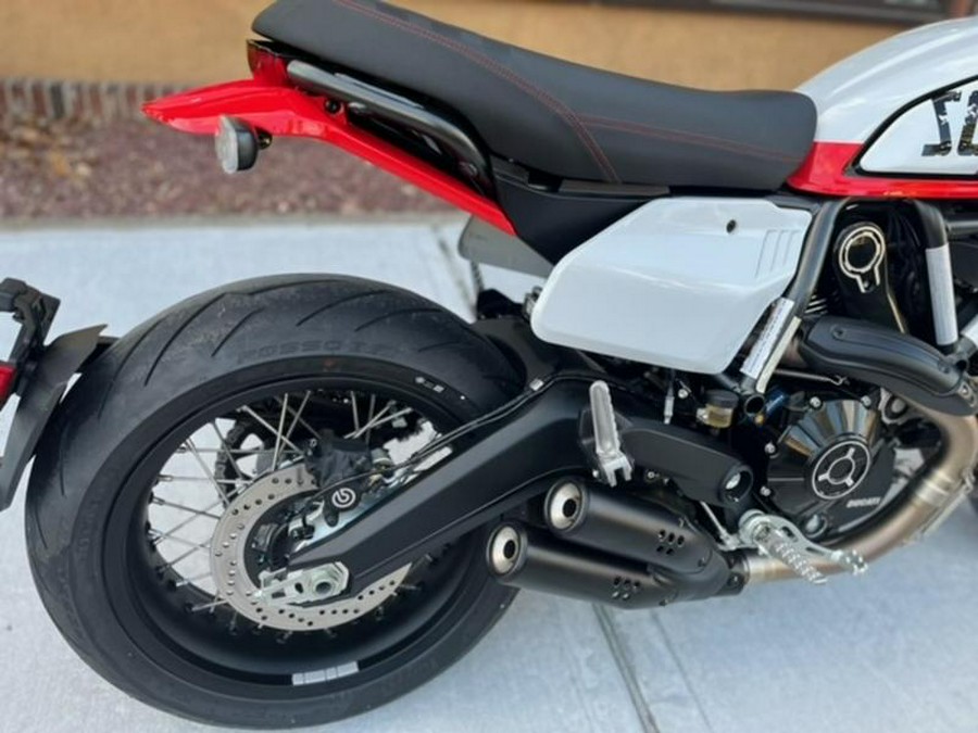 2023 Ducati Scrambler Urban Motard Star White Silk and Ducati GP ’19 Red