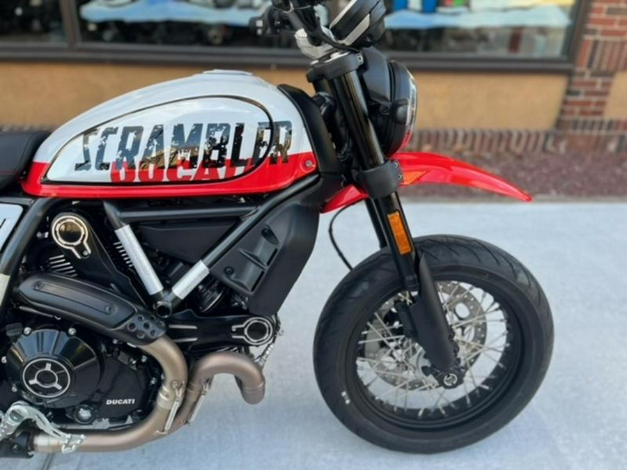 2023 Ducati Scrambler Urban Motard Star White Silk and Ducati GP ’19 Red