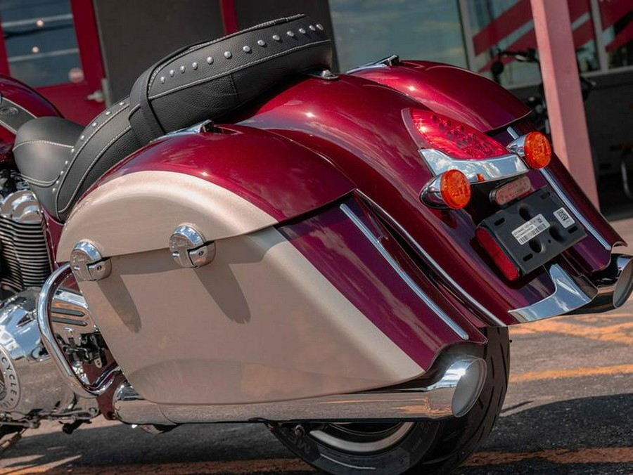 2025 Indian Motorcycle® Springfield® Maroon Metallic/Silver Quartz Metallic