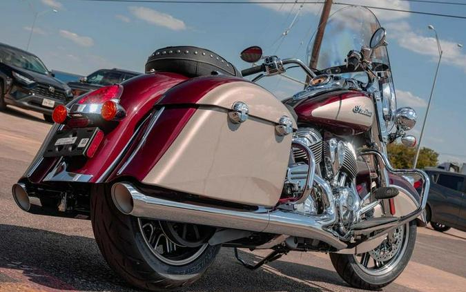 2025 Indian Motorcycle® Springfield® Maroon Metallic/Silver Quartz Metallic