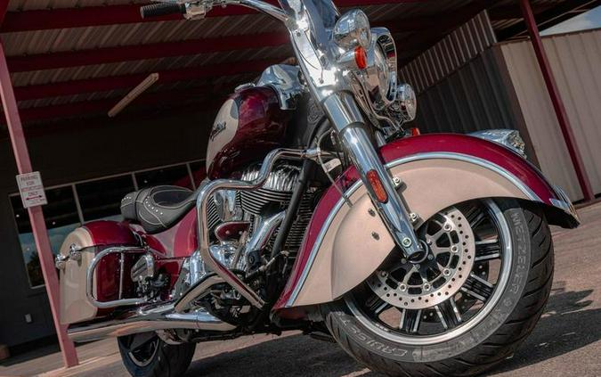 2025 Indian Motorcycle® Springfield® Maroon Metallic/Silver Quartz Metallic