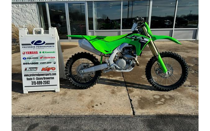 2024 Kawasaki KX 450 Lime Green