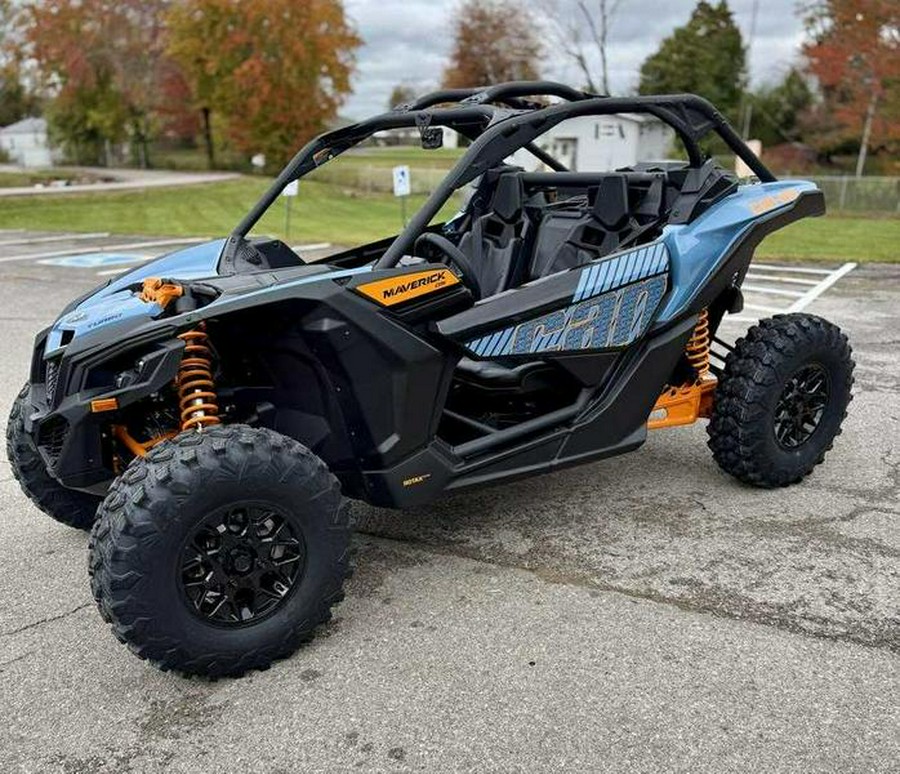 2026 Can-Am® Maverick X3 DS Turbo Scandi Blue & Orange Crush