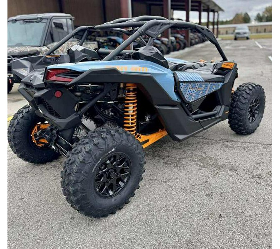 2026 Can-Am® Maverick X3 DS Turbo Scandi Blue & Orange Crush