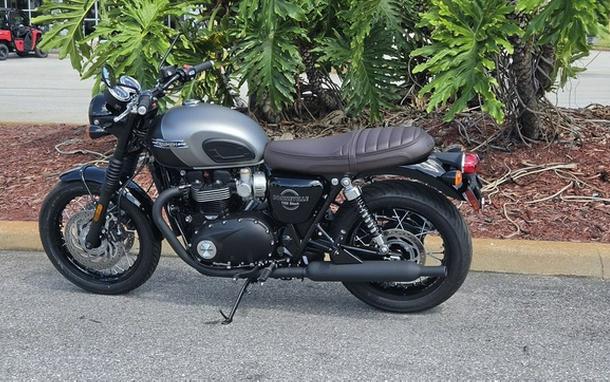 2026 Triumph Bonneville T120 Black Matt silver ice Black