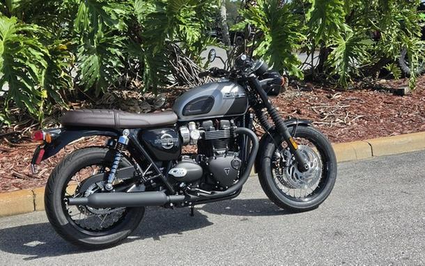 2026 Triumph Bonneville T120 Black Matt silver ice Black