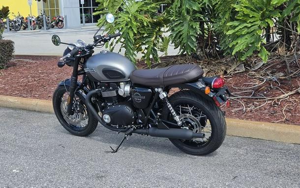 2026 Triumph Bonneville T120 Black Matt silver ice Black