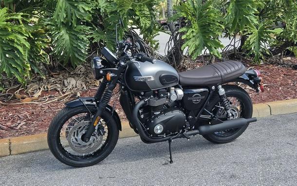 2026 Triumph Bonneville T120 Black Matt silver ice Black