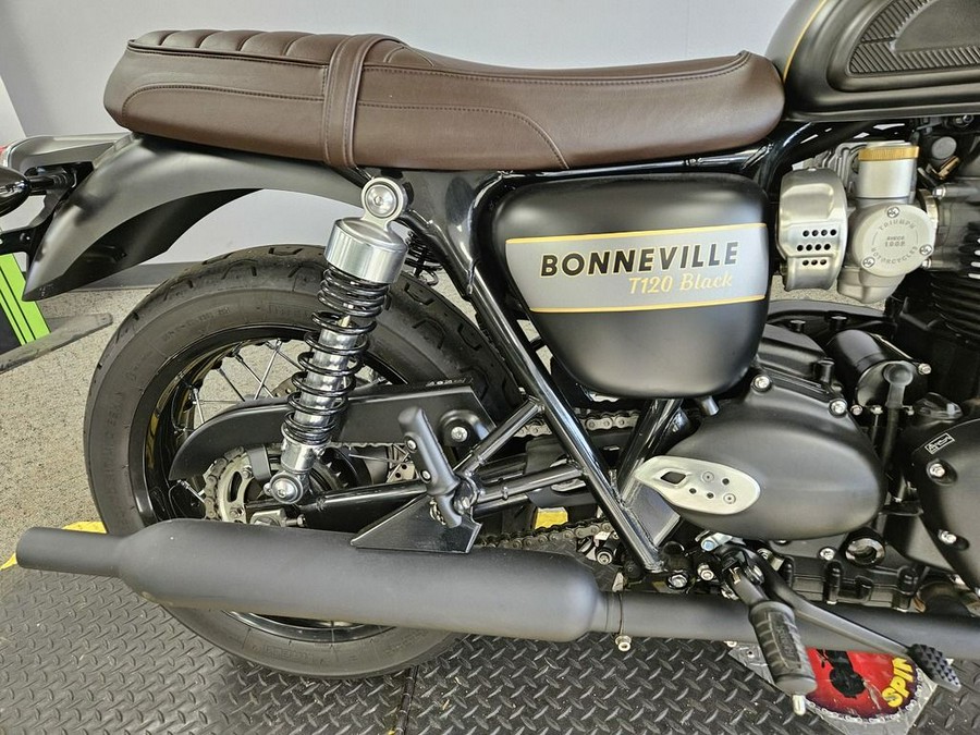 2022 Triumph Bonneville T120 Black Gold Line