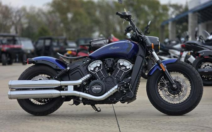 2022 Indian Motorcycle® Scout® Bobber Twenty ABS Spirit Blue Metallic