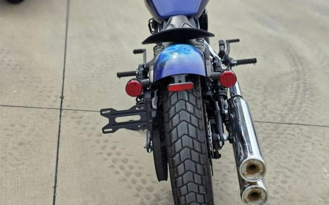 2022 Indian Motorcycle® Scout® Bobber Twenty ABS Spirit Blue Metallic