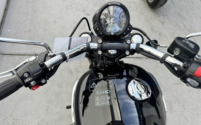 2026 Triumph Bonneville Speedmaster Sapphire Black