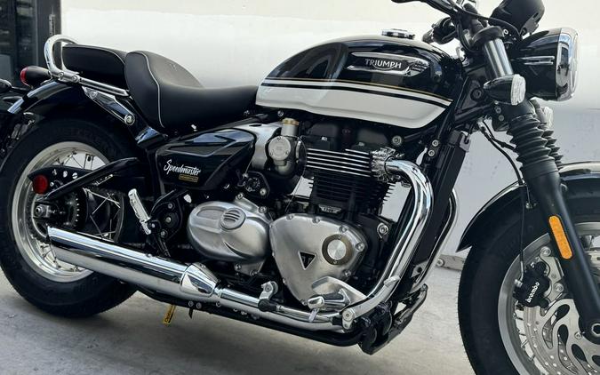 2026 Triumph Bonneville Speedmaster Sapphire Black